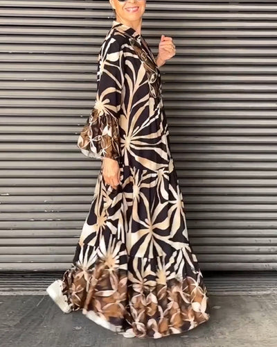 ANNA - Lockeres Kleid mit Aufdruck