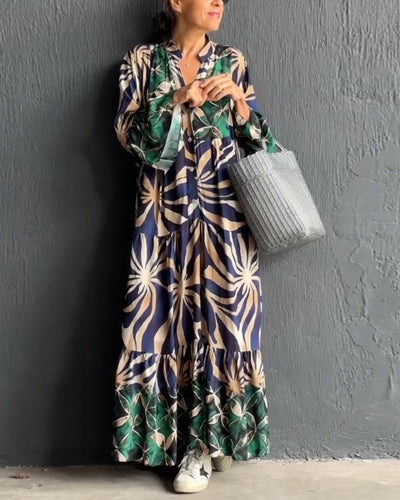 ANNA - Lockeres Kleid mit Aufdruck