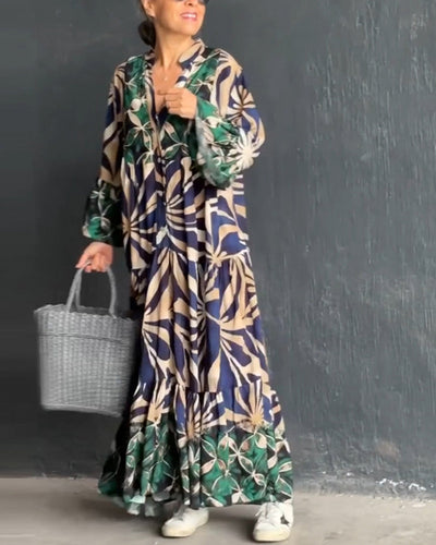 ANNA - Lockeres Kleid mit Aufdruck