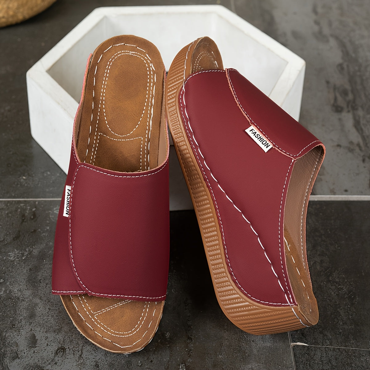 LIANA - Orthocomfort Sandale mit 6 cm Komfortsohle