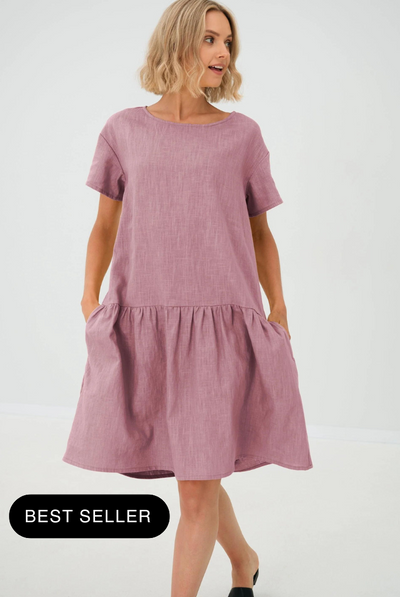 DAPHNE - Leinenkleid