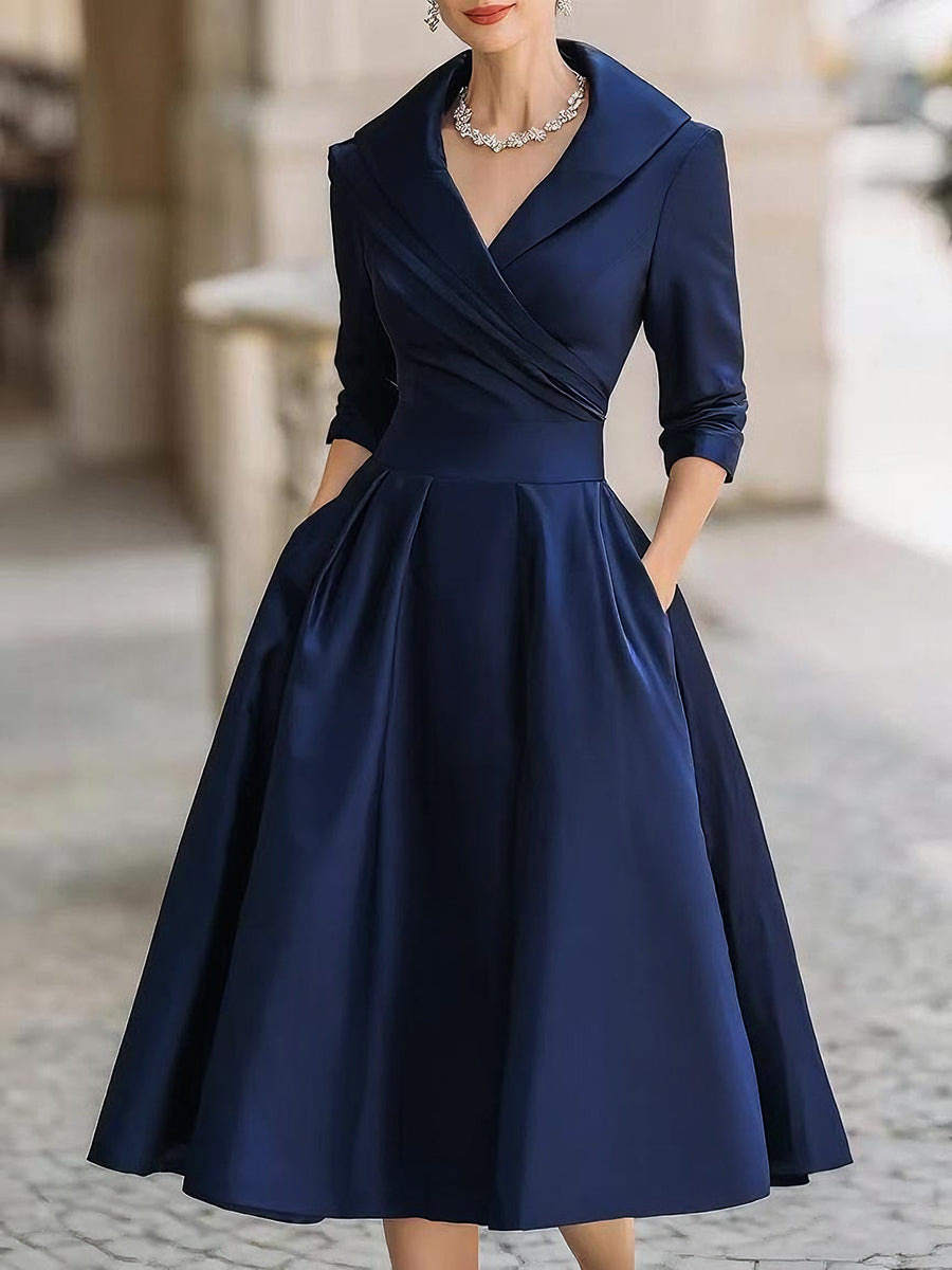 KLAUDYNA - ELEGANTE MIDI-KLEID