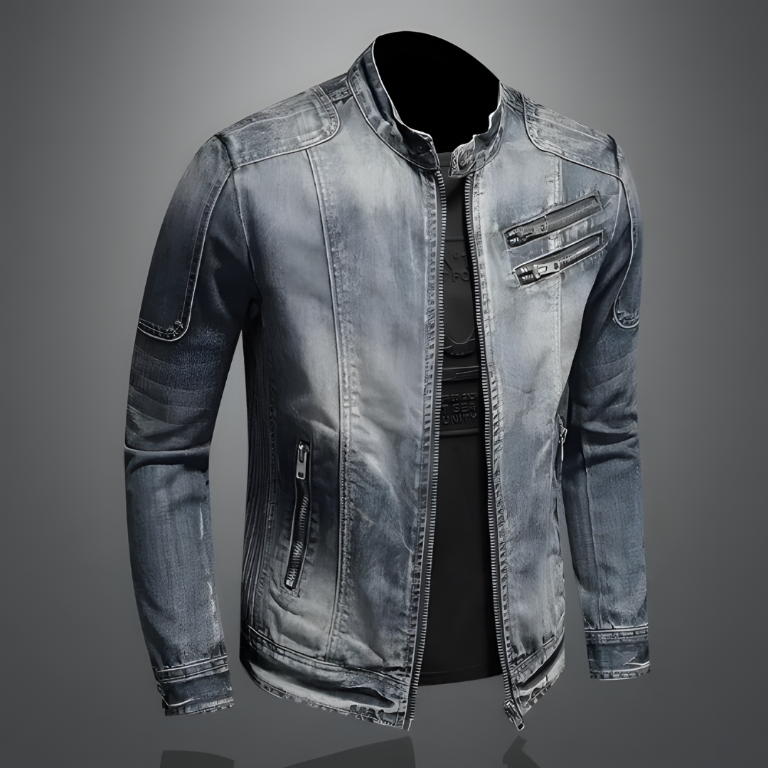 Alessio - Retro Jeansjacke