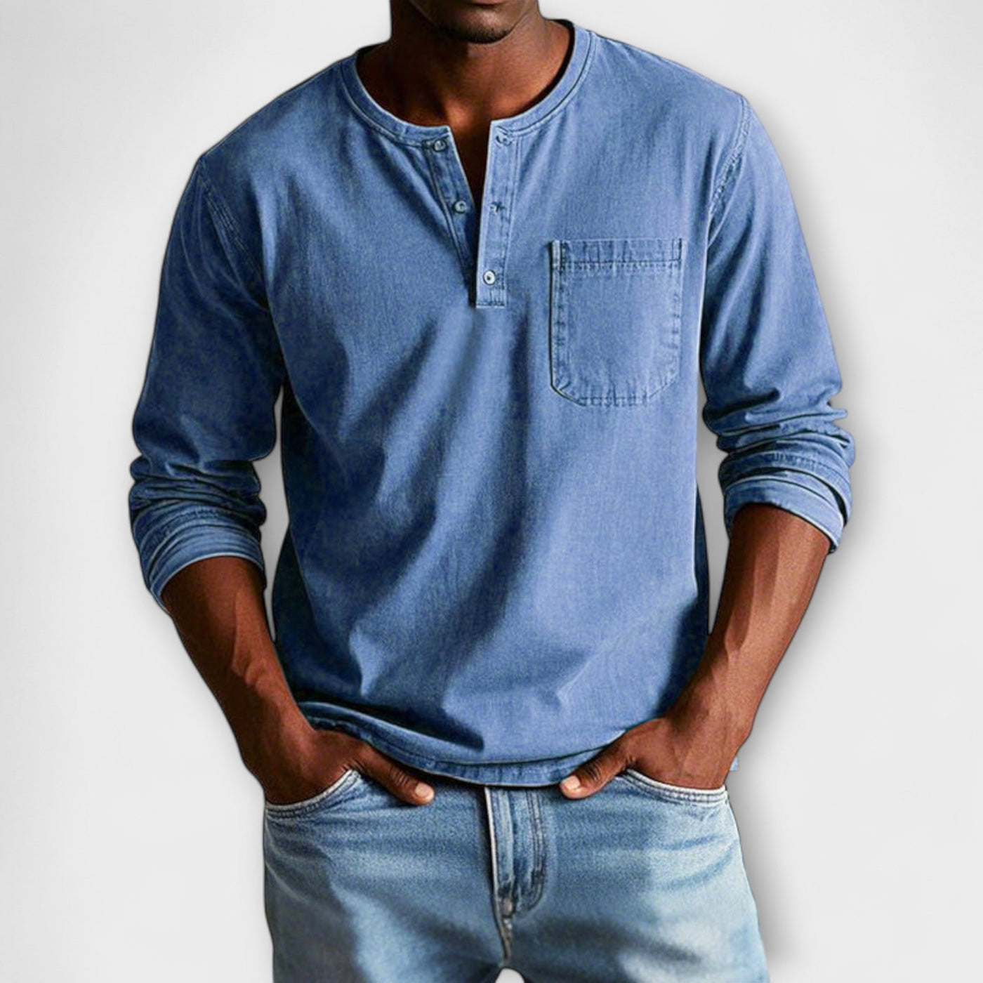 Fabian - Vintage Langarmhemd