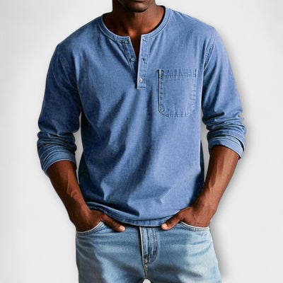 Fabian - Vintage Langarmhemd