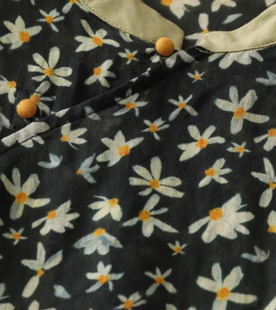 MARA - Vintage Bestickte Bluse