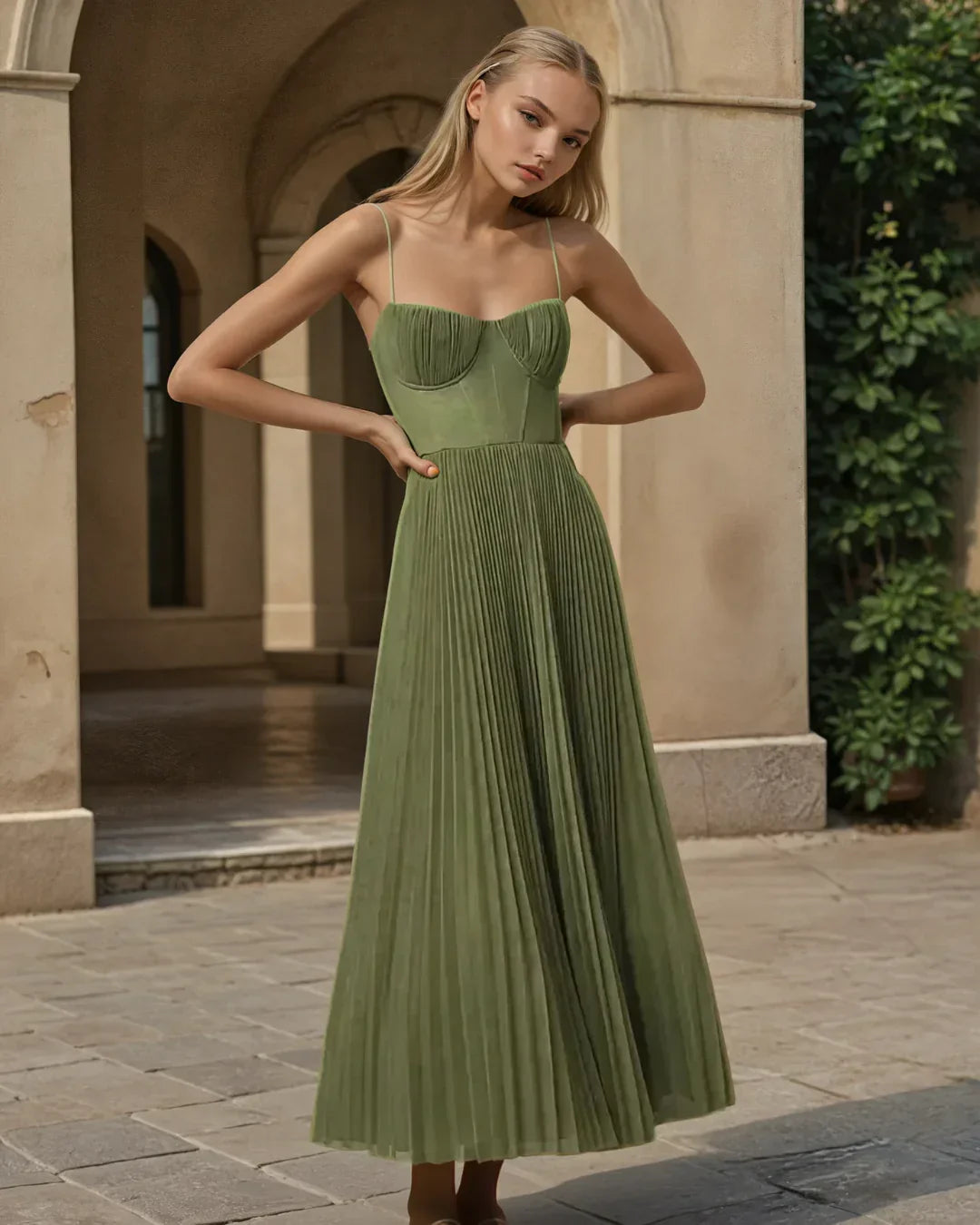 Olivia - Moderne Eleganz mit freiem Rücken