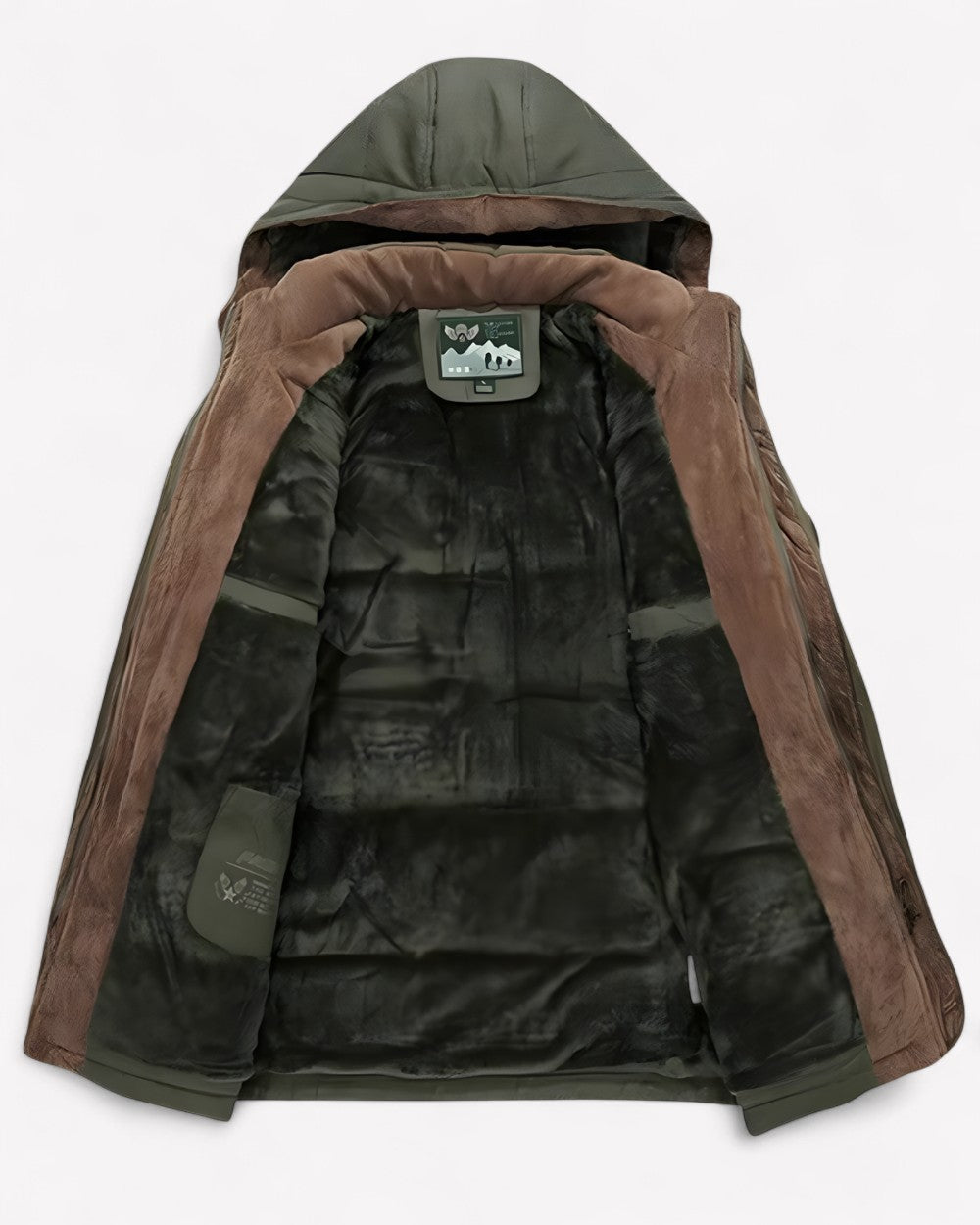 Aziel – Gefütterte Winterjacke Mit Mehreren Taschen