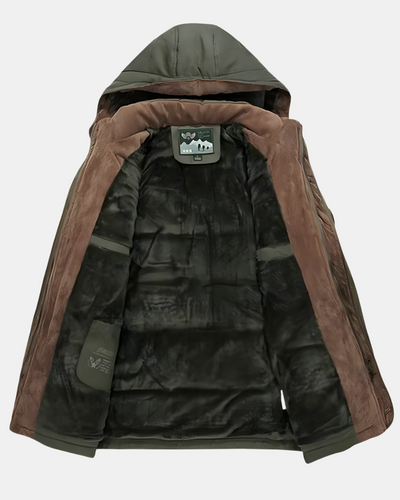 Aziel – Gefütterte Winterjacke Mit Mehreren Taschen