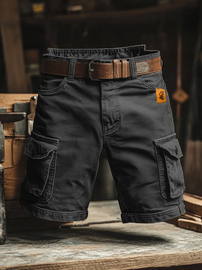 PETER - Retro Outdoor Multi-Use Cargo-Hosen aus Ripstop für Männer