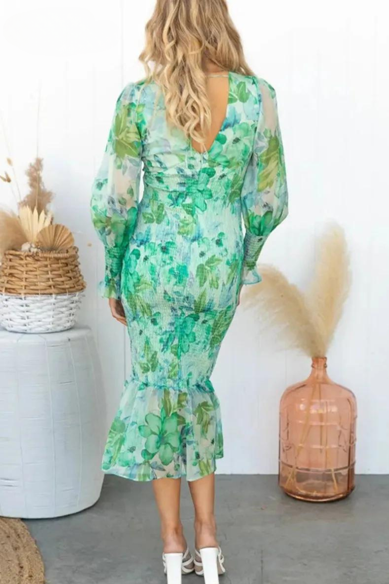 MEGAN - MIDIKLEID MIT BLUMENDRUCK