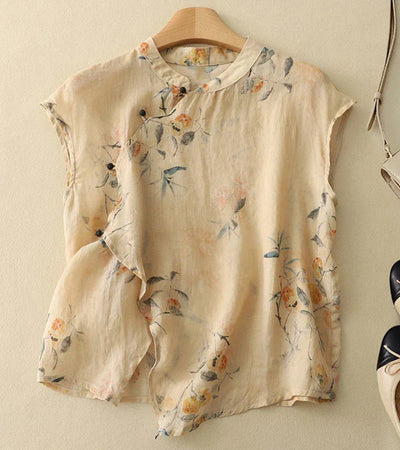 MARA - Vintage Bestickte Bluse