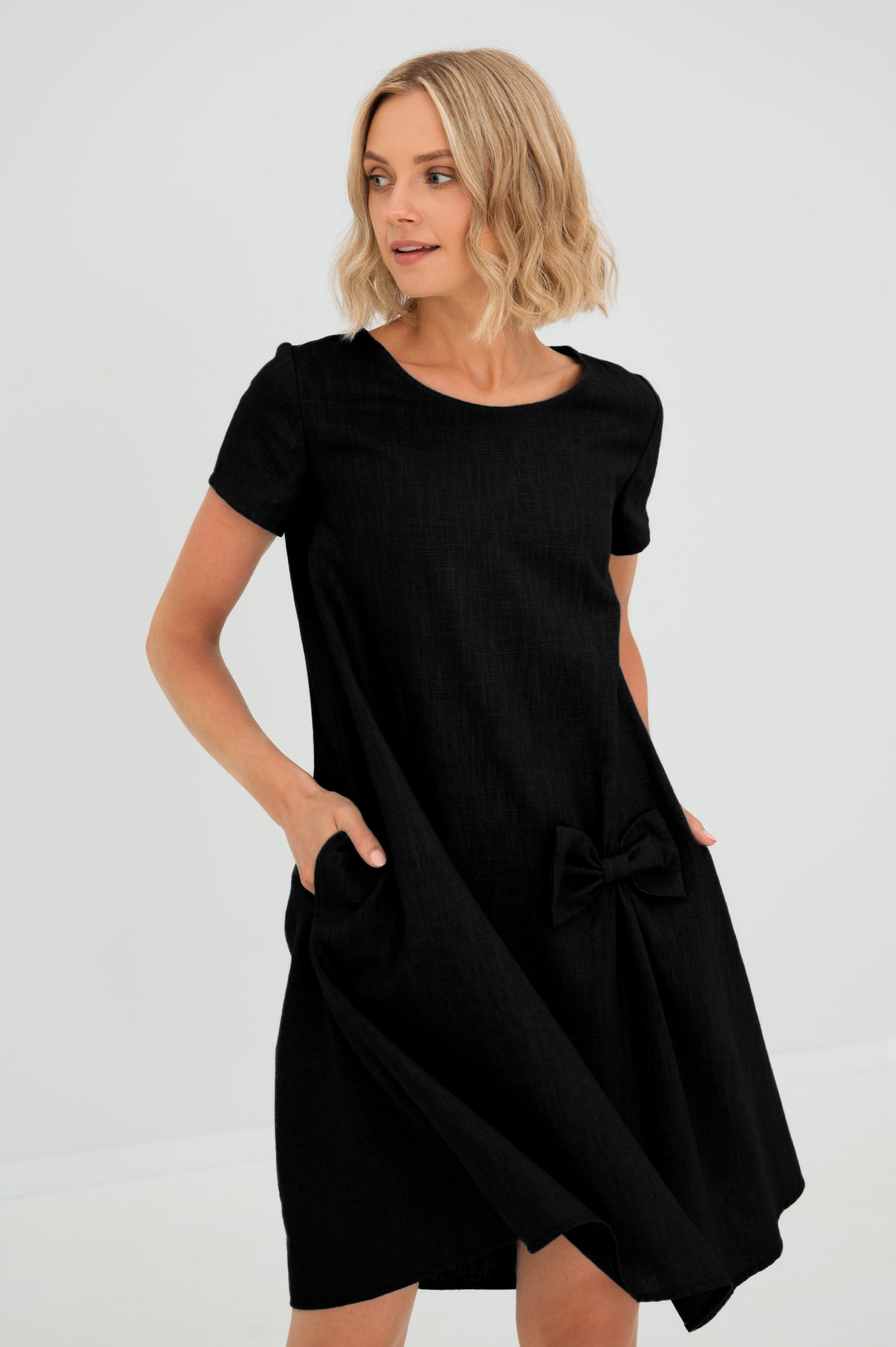 CELINA - Leinenkleid