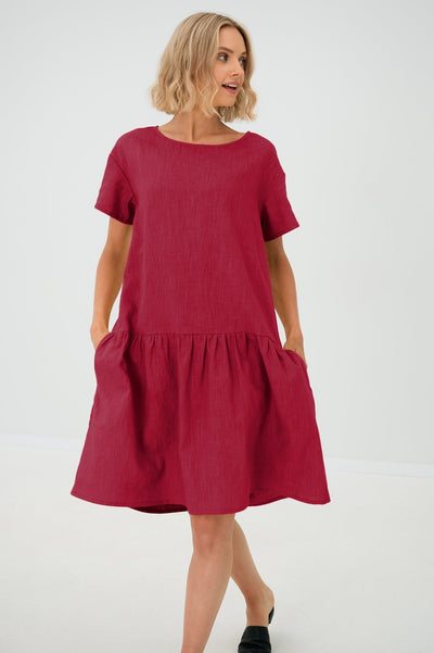 DAPHNE - Leinenkleid