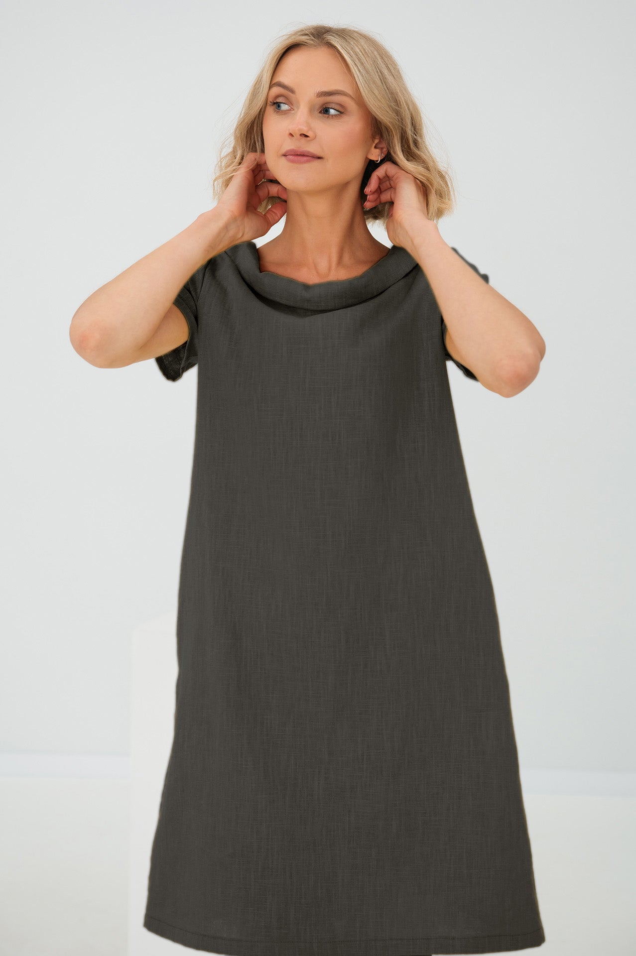 ANIKA - Schlichtes Leinenkleid