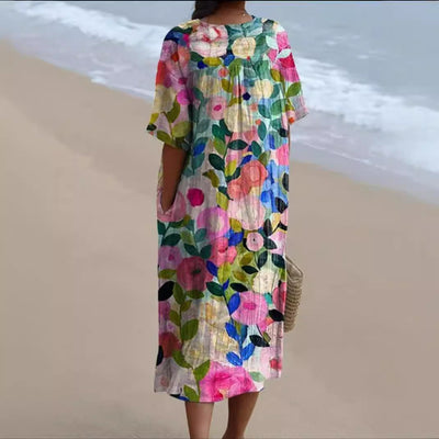 MARTINA - FARBENFROHES FRÜHLINGSKLEID