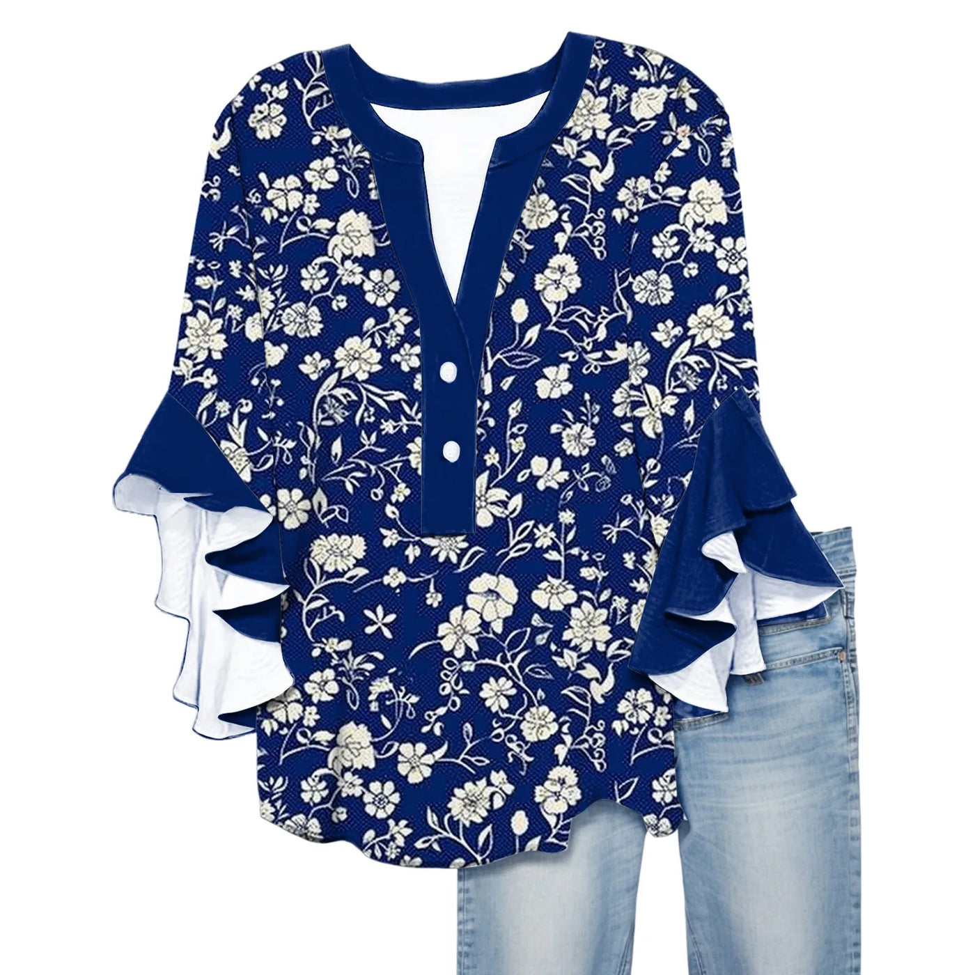 ALESSIA - Leichte Tagesbluse