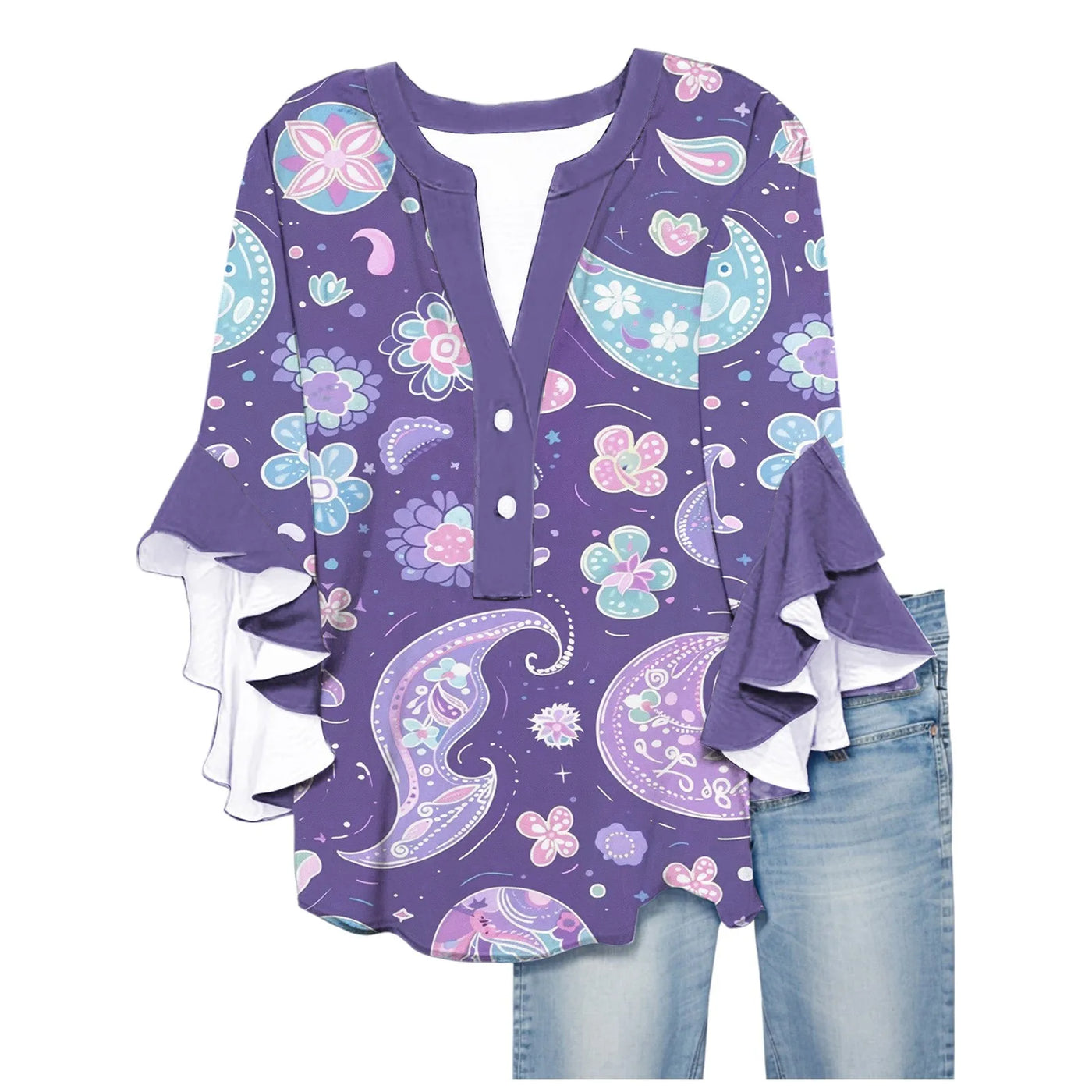 ALESSIA - Leichte Tagesbluse