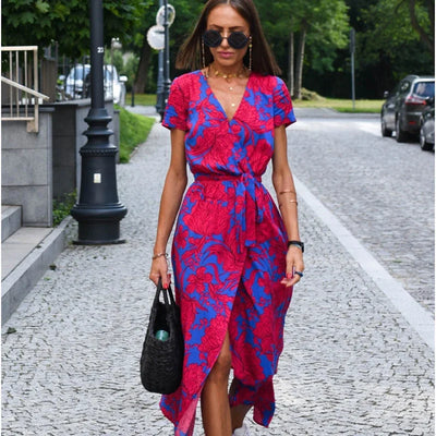 NADINE - Elegantes Blumenkleid