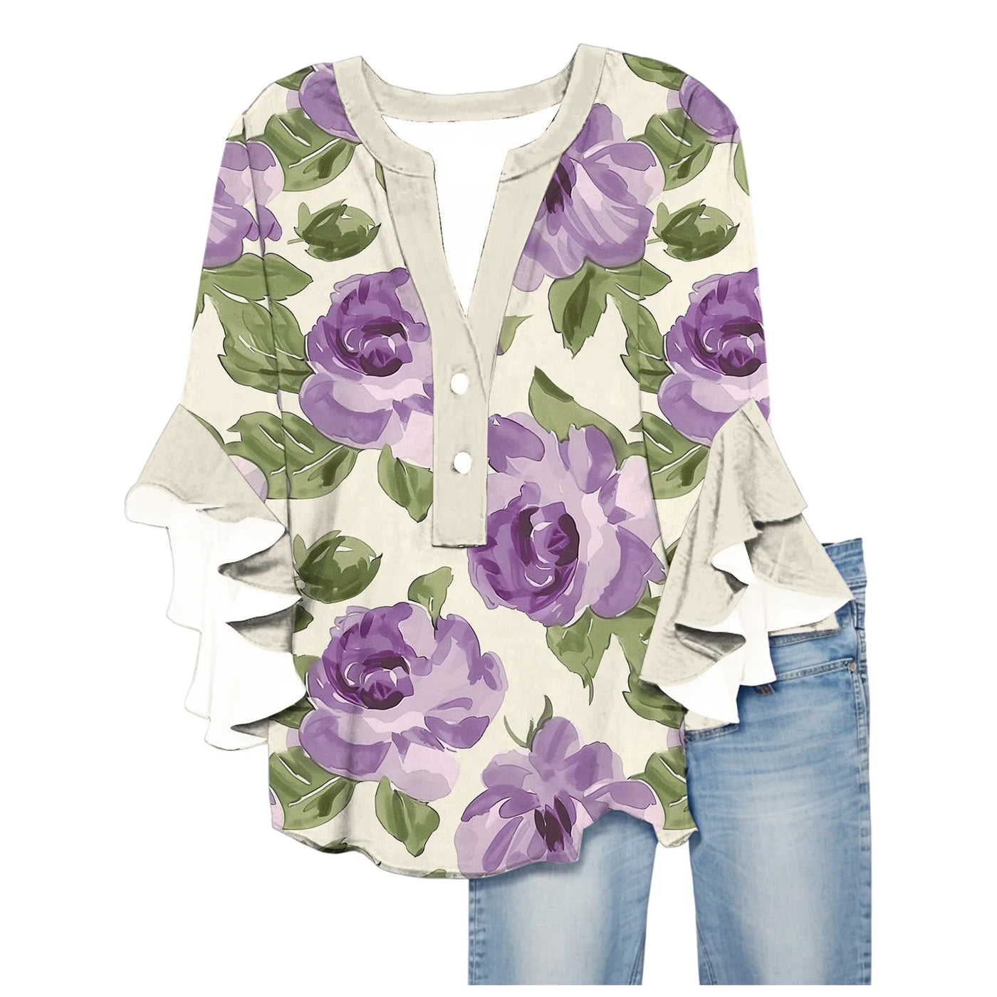 EVELINA - Leichte Tagesbluse