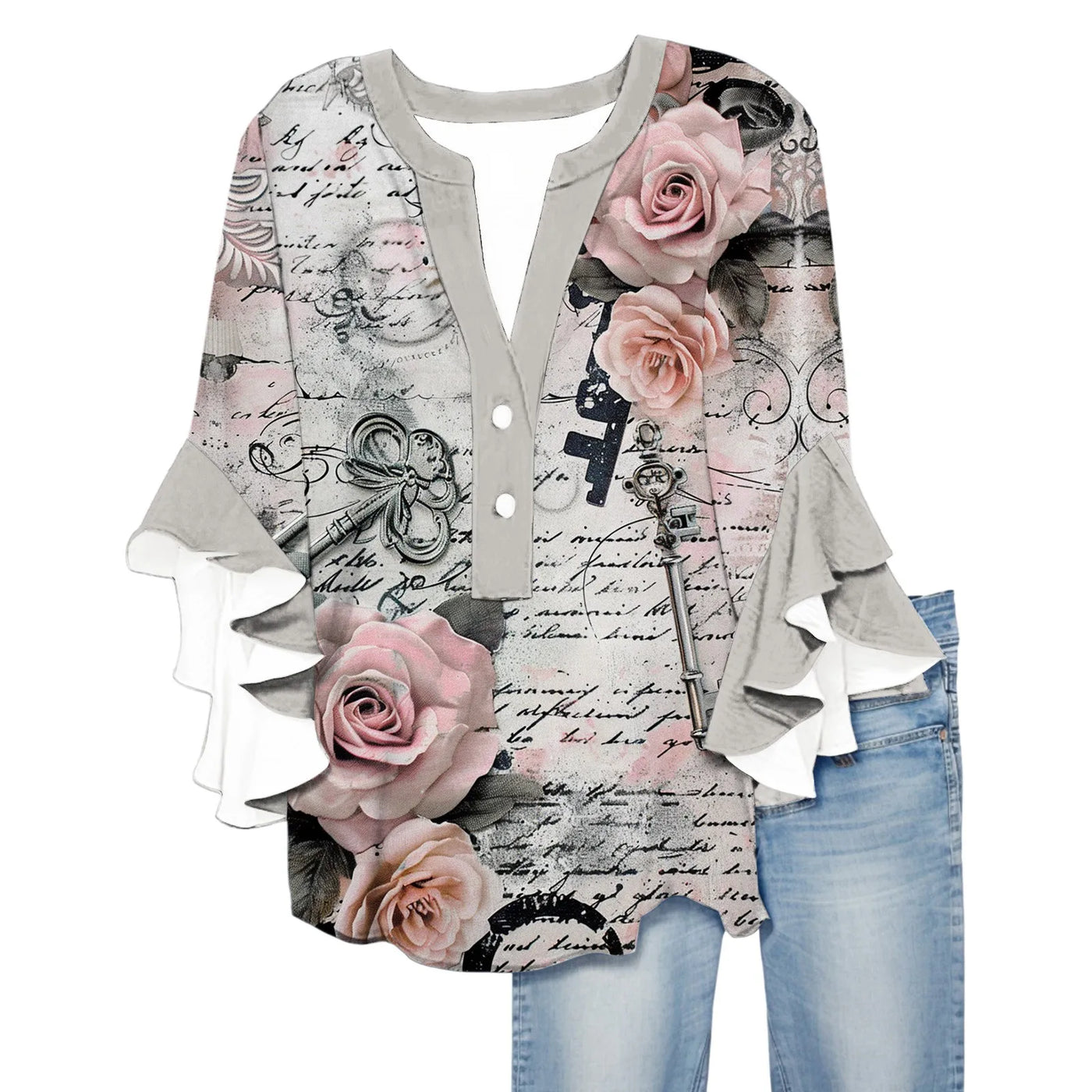 ALESSIA - Leichte Tagesbluse