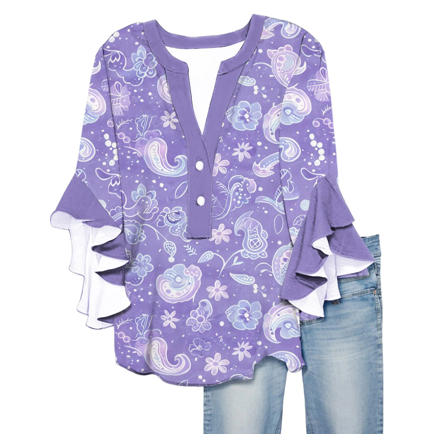 ALESSIA - Leichte Tagesbluse