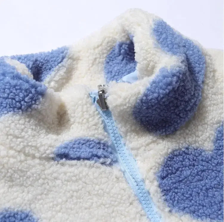 Daria - Wendbare Jacke mit Herzchen