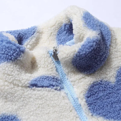 Daria - Wendbare Jacke mit Herzchen