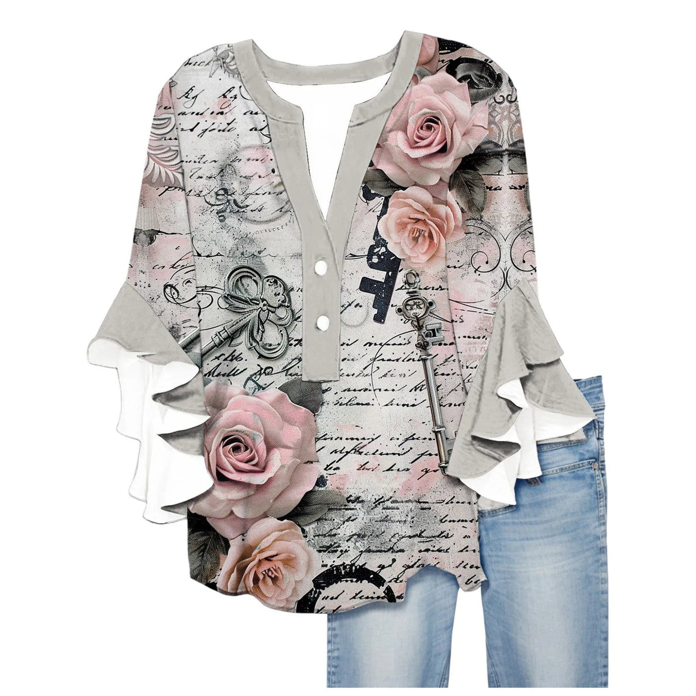 ALESSIA - Leichte Tagesbluse