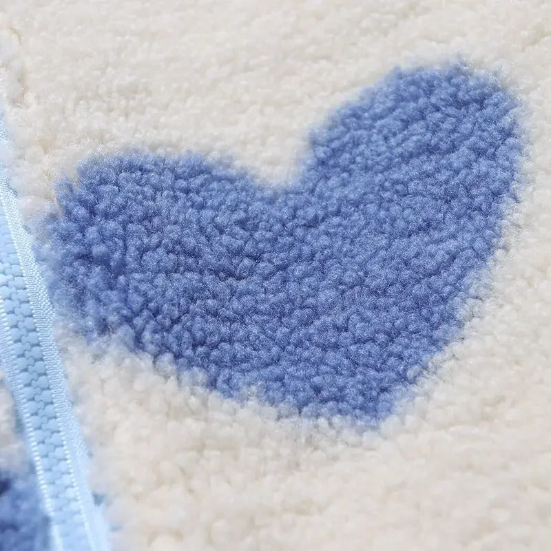 Daria - Wendbare Jacke mit Herzchen