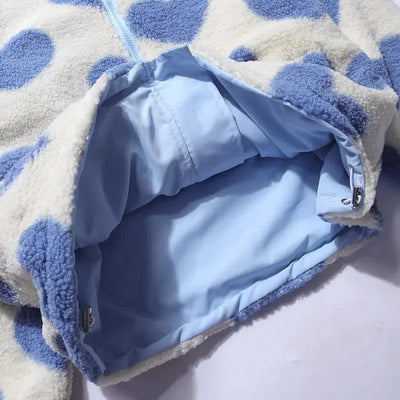 Daria - Wendbare Jacke mit Herzchen