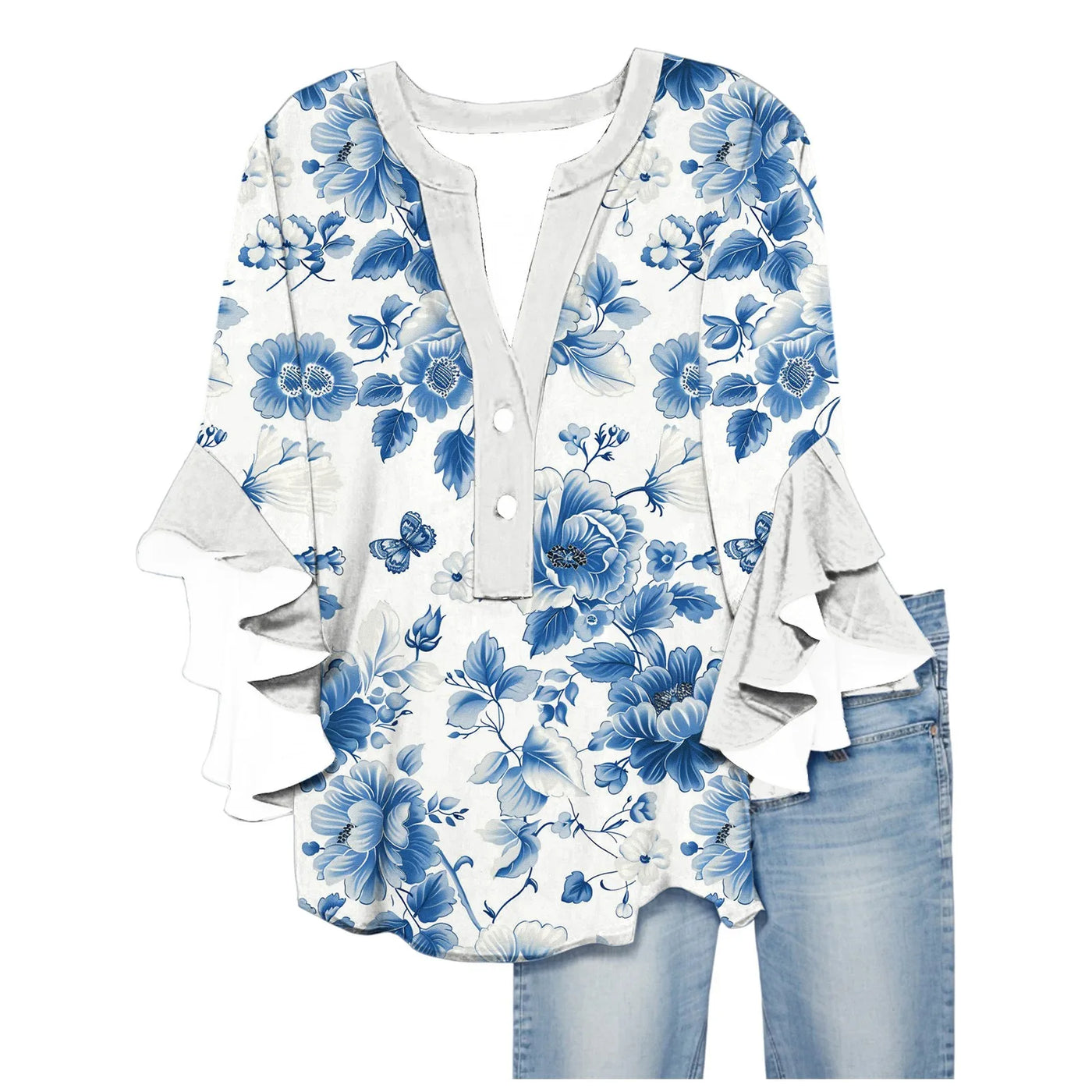 EVELINA - Leichte Tagesbluse