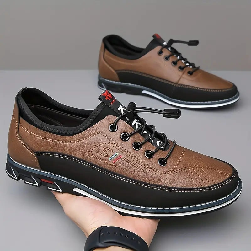 Matteo - Handgefertigte Leder-Oxford-Schuhe