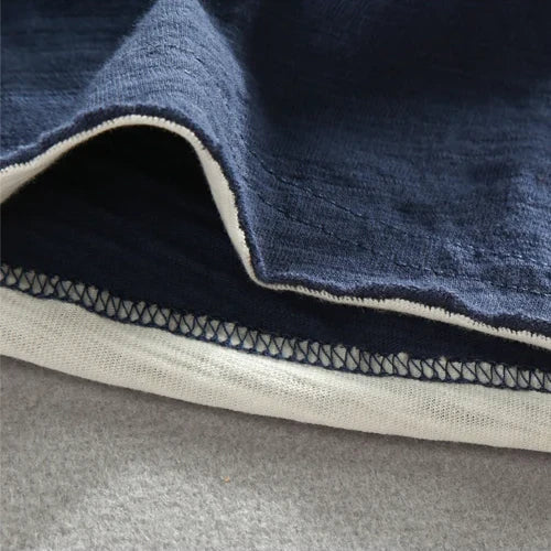 NOEL - Langärmliges Baumwollhemd