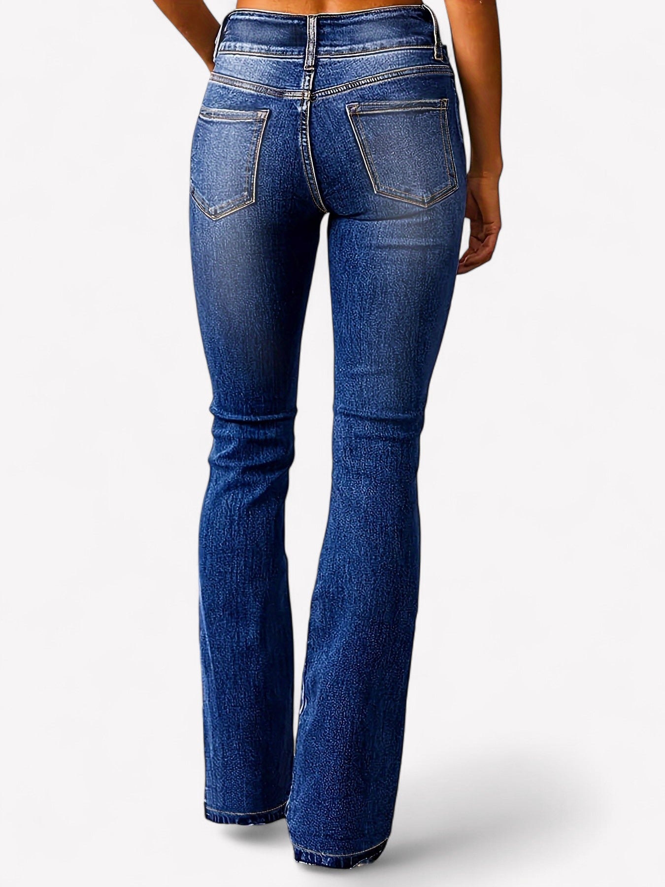 Andiara – Jeans Mit Hoher Taille Und Ausgestelltem Bein