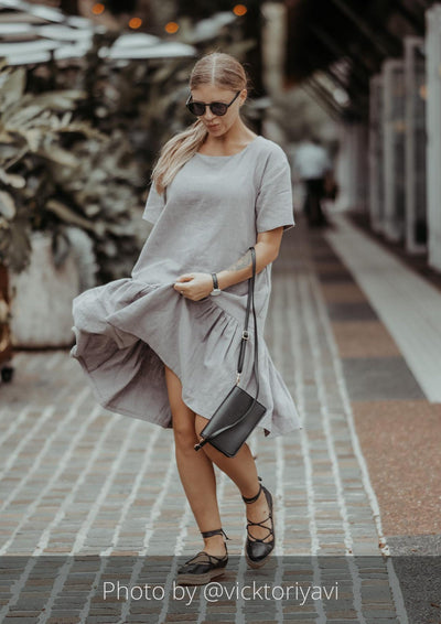 DAPHNE - Leinenkleid