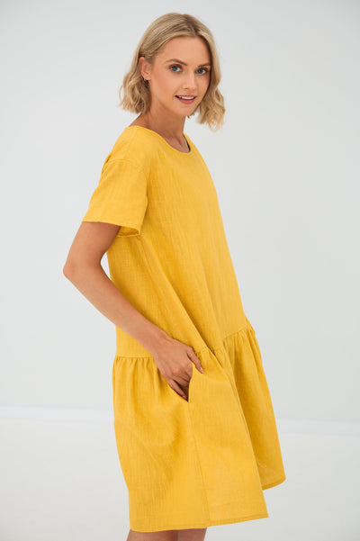 DAPHNE - Leinenkleid