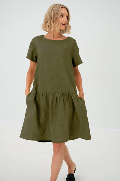 DAPHNE - Leinenkleid