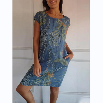 CHARLOTTE - Kleid mit botanischem Print