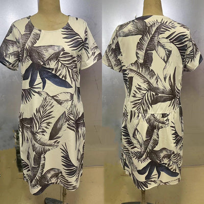 CHARLOTTE - Kleid mit botanischem Print