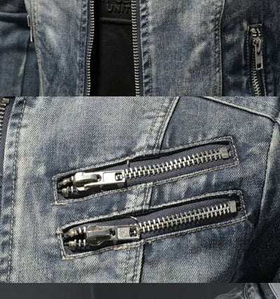 Alessio - Retro Jeansjacke