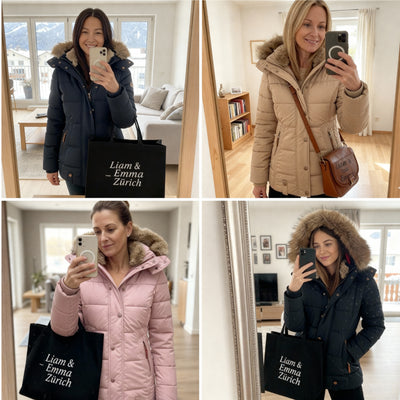 Marylin – Warmer Wintermantel mit Pelzfutter